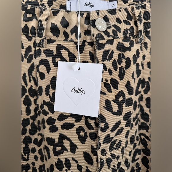 Adika Leopard Print Jeans - Picture 5 of 6